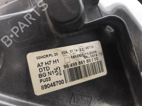 Right headlight PEUGEOT 207 (WA_, WC_) 1.4 HDi | BP31149435C29