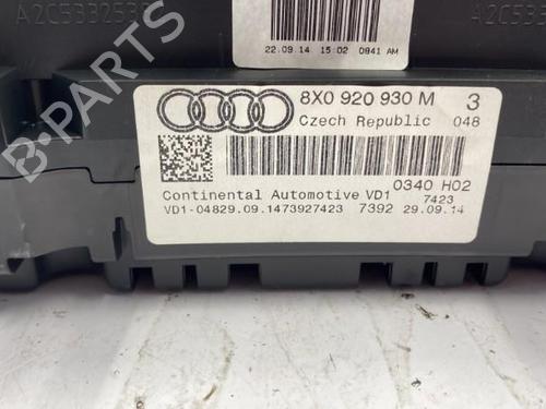 Instrument cluster AUDI A1 Sportback (8XA, 8XF) 1.2 TFSI | BP22839862C47 