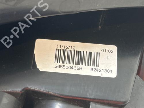 Used Right taillight Right taillight DACIA SANDERO II 1.5 dCi (90 hp) 40221922 40221922