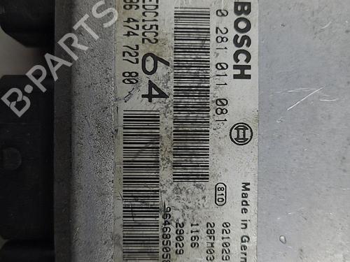 Engine control unit (ECU) PEUGEOT 307 (3A/C) 2.0 HDi 110 | BP22817478M57 