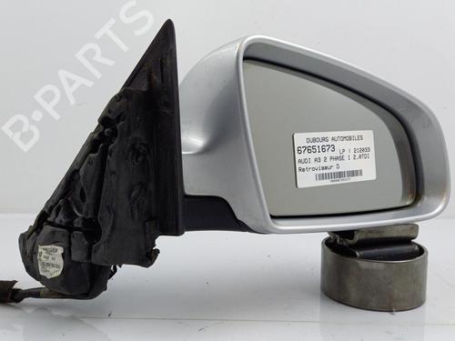 Right mirror AUDI A3 (8P1) 2.0 TDI 16V | BP22825025C27 