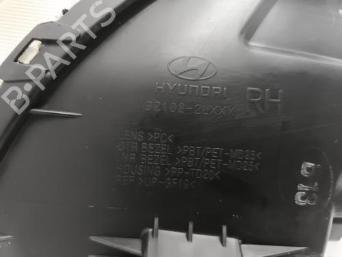 Right headlight HYUNDAI i30 (FD) 1.6 CRDi | BP27665055C29 
