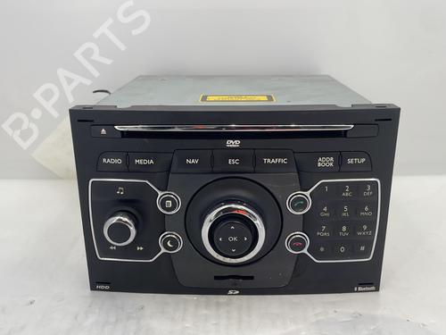 Bilradio PEUGEOT 3008 I MPV (0U_) 2.0 HDi Hybrid4 (0URHCA) (200 hp) 31643211