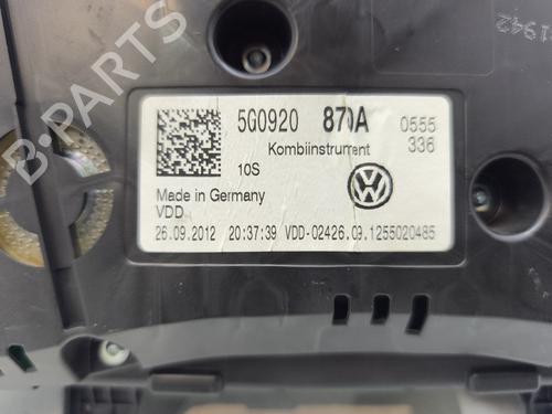 Instrument cluster VW GOLF VII (5G1, BQ1, BE1, BE2) 2.0 TDI | BP31603111C47
