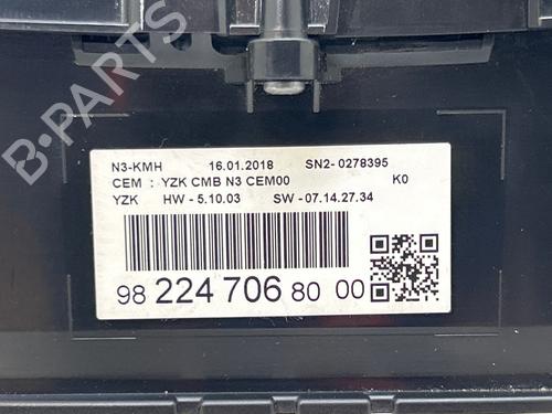 Instrument cluster CITROËN JUMPY III Van (V_) 2.0 BlueHDi 120 | BP38676866C47 - Image 3