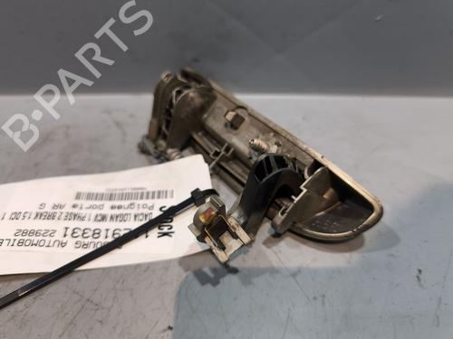 Rear left exterior door handle DACIA LOGAN MCV (KS_) 1.5 dCi (KS0W) | BP29439088C130 