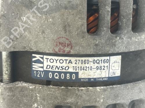 Used Alternator Alternator TOYOTA AYGO X (_B7_) 1.0 VVT-i (KGB70) (72 hp) 40609400 40609400