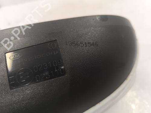 Right mirror KIA PRO CEE'D (ED) 1.6 CRDi 128 | BP25833268C27 