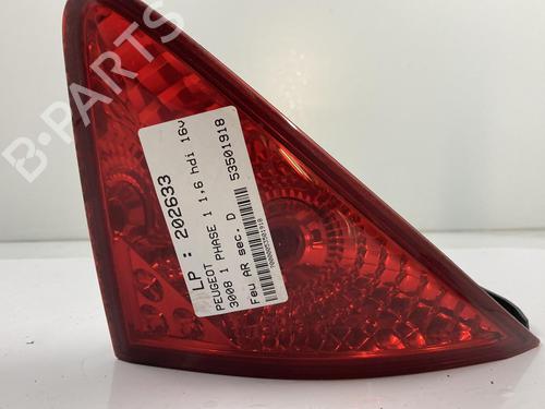 Used Right tailgate light PEUGEOT 3008 I MPV (0U_) 1.6 HDi (109 hp) 22817542