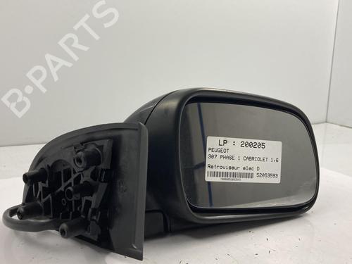 Right mirror PEUGEOT 307 CC (3B) 1.6 16V | BP22816815C27 