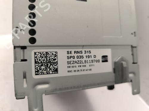 Used Display monitor Display monitor SEAT ALTEA (5P1) 1.6 TDI (105 hp) 25445508 25445508