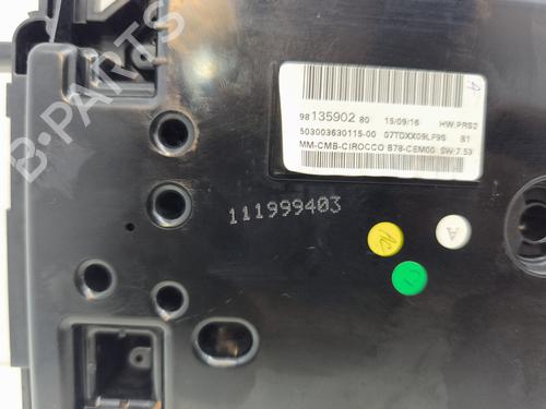 Kombiinstrument CITROËN C4 Grand Picasso II (DA_, DE_) 1.6 BlueHDi 120 | BP29054620C47