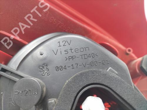 Right taillight PEUGEOT 208 I (CA_, CC_) 1.2 VTI 82 | BP29540962C35 