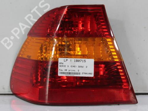 Used Left taillight BMW 3 (E46) 320 d (150 hp) 22813605
