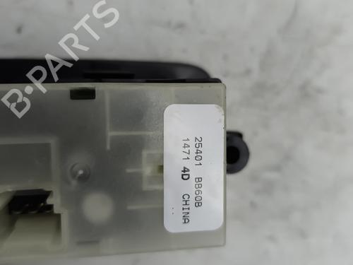 Left front window switch NISSAN QASHQAI I (J10, NJ10) 1.5 dCi | BP29725980I27 