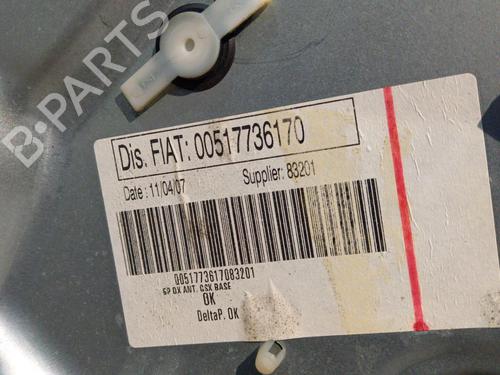 Used Front right window mechanism FIAT STILO Multi Wagon (192_) 1.9 D Multijet (120 hp) 22824516