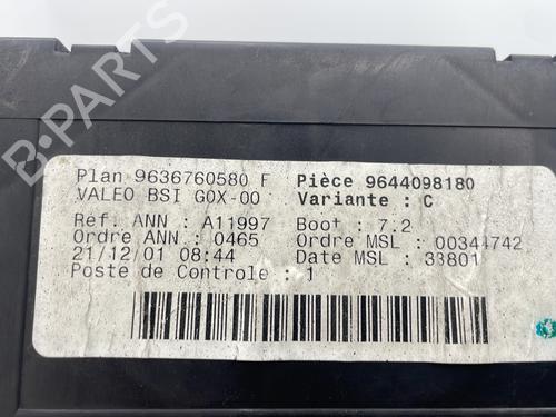 Fuse box PEUGEOT 307 (3A/C) 1.6 16V | BP30818887E1