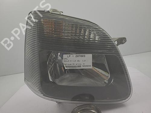 Used Right headlight Right headlight OPEL AGILA A (H00) 1.2 16V Twinport (F68) (80 hp) 22819034 22819034