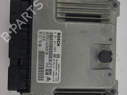 Engine control unit (ECU) PEUGEOT 307 (3A/C) 1.6 HDi | BP22819844M57 