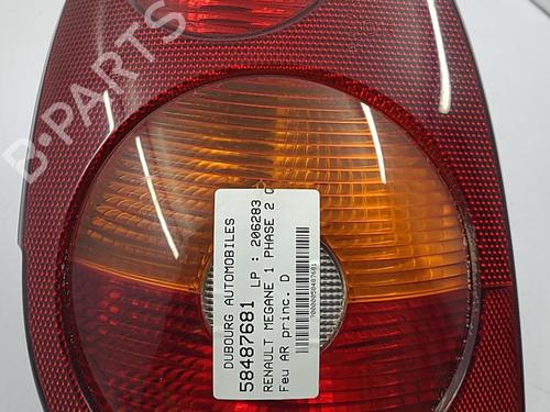 Right taillight RENAULT MEGANE I Coach (DA0/1_) 1.4 16V (DA0D, DA1H, DA0W, DA10) | BP22819905C35 
