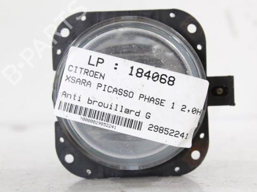 Used Left front fog light CITROËN XSARA PICASSO (N68) 2.0 HDi (90 hp) 22813761