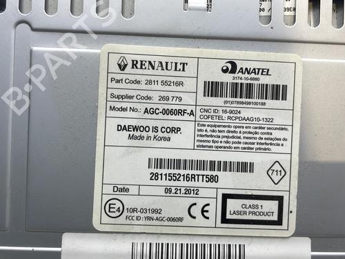 Radio DACIA SANDERO II TCe 90 (B8M1, B8MA, B8AC) | BP29833715E6 