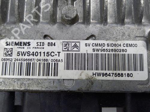 Used Engine control unit (ECU) CITROËN C3 I (FC_, FN_) 1.4 HDi (68 hp) 22824185