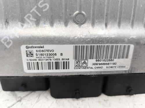 Engine control unit (ECU) CITROËN C4 II (NC_) 1.6 HDi 115 | BP24148833M57 