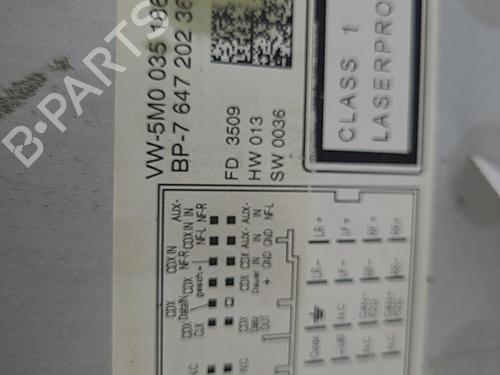 Radio VW POLO V (6R1, 6C1) 1.6 TDI | BP22823262E6 
