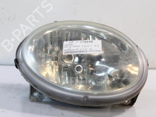 Used Right headlight Right headlight DAEWOO MATIZ (M100, M150) 0.8 (52 hp) 22813229 22813229
