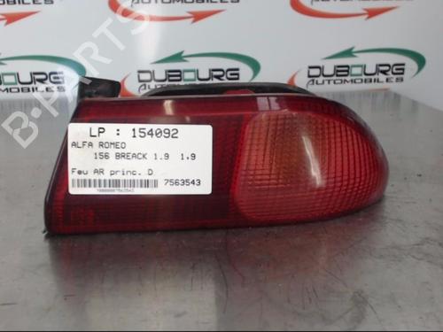 Høyre baklys ALFA ROMEO 156 Sportwagon (932_) 1.9 JTD (932.B2B00) | BP22828809C35 