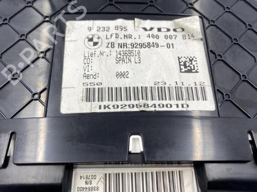 Used Instrument cluster BMW 3 Touring (F31) 316 d (116 hp) 22840711