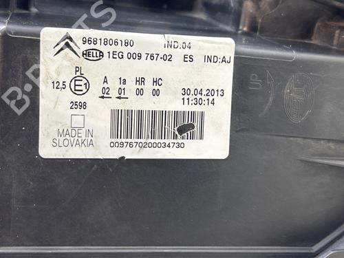 Right headlight CITROËN C3 Picasso (SH_) 1.4 VTi 95 (SH8FSC, SH8FP0, SH8FP6) | BP38326735C29 - Image 5