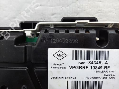 Instrument cluster RENAULT CAPTUR I (J5_, H5_) 1.5 dCi 110 | BP32103450C47 