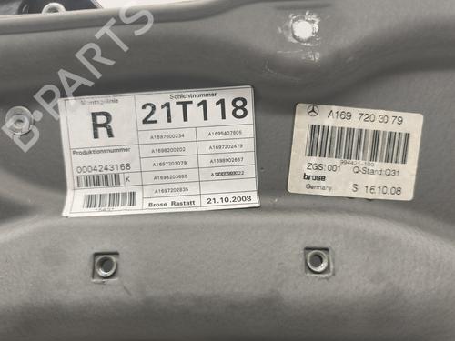 Used Front right window mechanism Front right window mechanism MERCEDES-BENZ B-CLASS Sports Tourer (W245) B 180 CDI (245.207) (109 hp) 32747069 32747069
