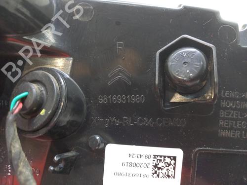 Right tailgate light CITROËN C5 AIRCROSS (A_) 1.6 Hybrid 225 (A45GFR) | BP39026984C80 - Image 2