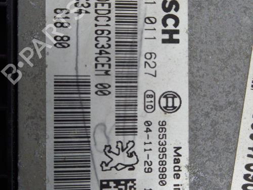 Engine control unit (ECU) PEUGEOT 307 (3A/C) 1.6 HDi 110 | BP22824629M57 