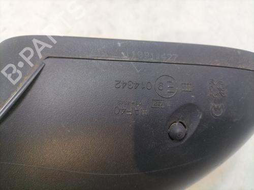 Right mirror PEUGEOT 207 (WA_, WC_) 1.6 HDi | BP28328751C27 