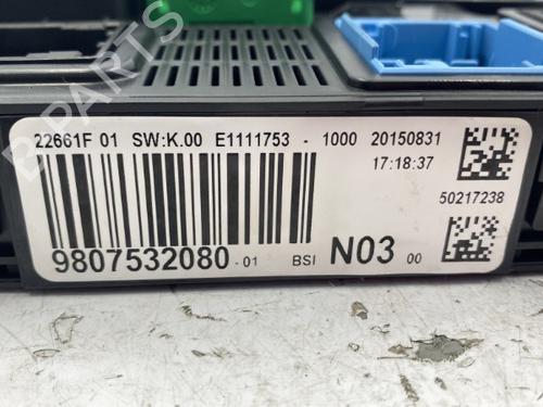 Used Fuse box Fuse box PEUGEOT 208 I (CA_, CC_) 1.2 VTI 82 (82 hp) 22841193 22841193