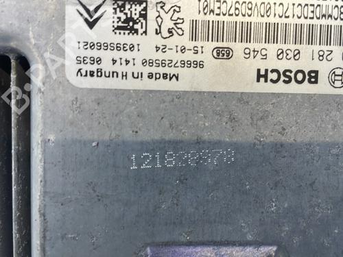 Engine control unit (ECU) PEUGEOT 2008 I (CU_) 1.6 HDi | BP32703841M57 - Image 2