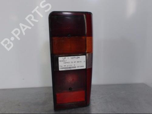 Used Right taillight RENAULT ESPACE I (J11_) 2.1 TD (J/S115) (88 hp) 25259661