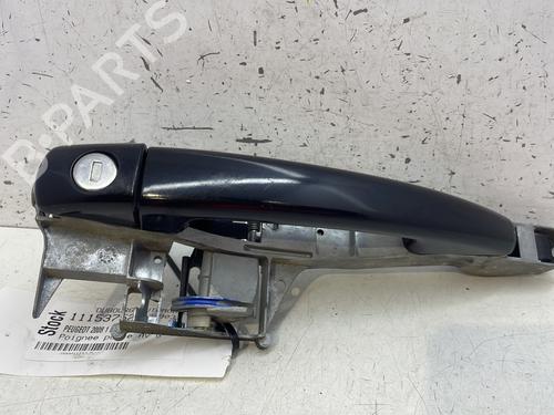 Used Front left exterior door handle PEUGEOT 2008 I (CU_) 1.6 BlueHDi 120 (120 hp) 28709684