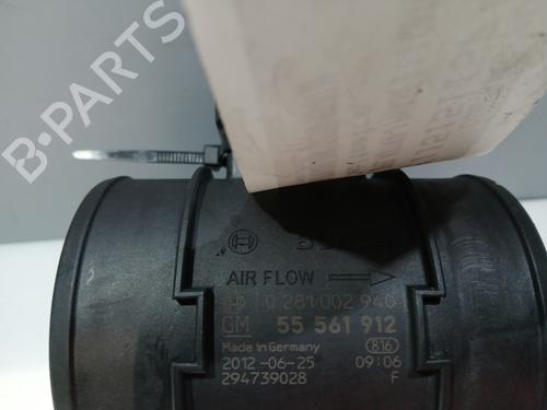 Mass air flow sensor OPEL ASTRA J (P10) 1.7 CDTI (68) | BP30378998M95  - Image 5
