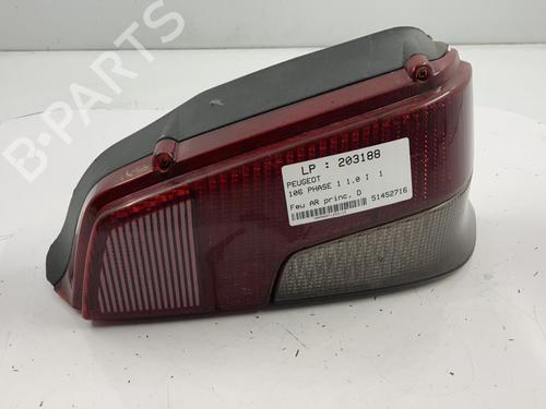 Right taillight PEUGEOT 106 I (1A, 1C) 1.0 | BP22816556C35 