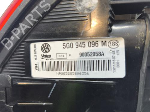 Right taillight VW GOLF VII (5G1, BQ1, BE1, BE2) 1.2 TSI | BP29377220C35 