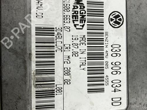 Used Engine control unit (ECU) VW POLO (9N_, 9A_) 1.4 16V (75 hp) 22818007
