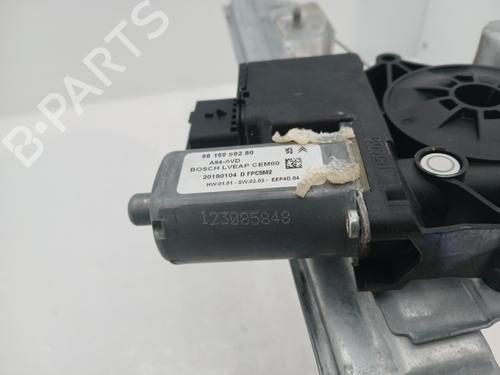 Used Front right window mechanism Front right window mechanism PEUGEOT 2008 I (CU_) 1.6 BlueHDi 120 (120 hp) 33320693 33320693