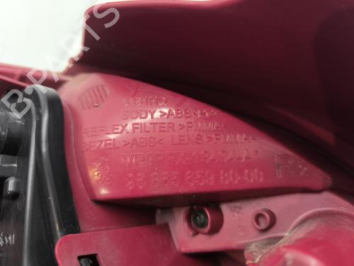 Right taillight PEUGEOT 207 (WA_, WC_) 1.4 HDi | BP30726859C35