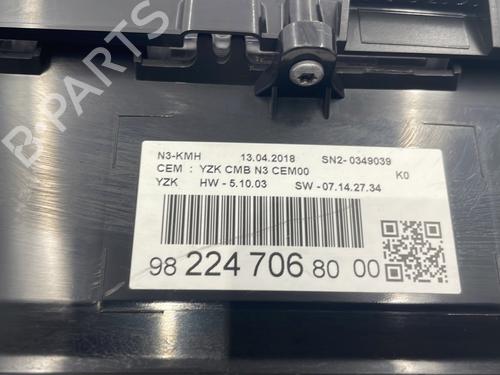 Instrument cluster PEUGEOT EXPERT Van (V_) 2.0 BlueHDi 120 | BP25837668C47 - Image 5