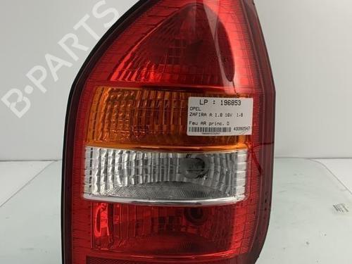 Right taillight OPEL ZAFIRA A MPV (T98) 1.8 16V (F75) | BP22815210C35